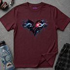 Broken Infinity Heart Graphic T-Shirt