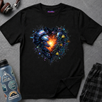 Glowing Core in Suit of Armor T-Shirt