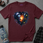 Glowing Core in Suit of Armor T-Shirt