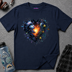 Glowing Core in Suit of Armor T-Shirt
