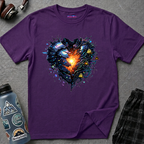 Glowing Core in Suit of Armor T-Shirt