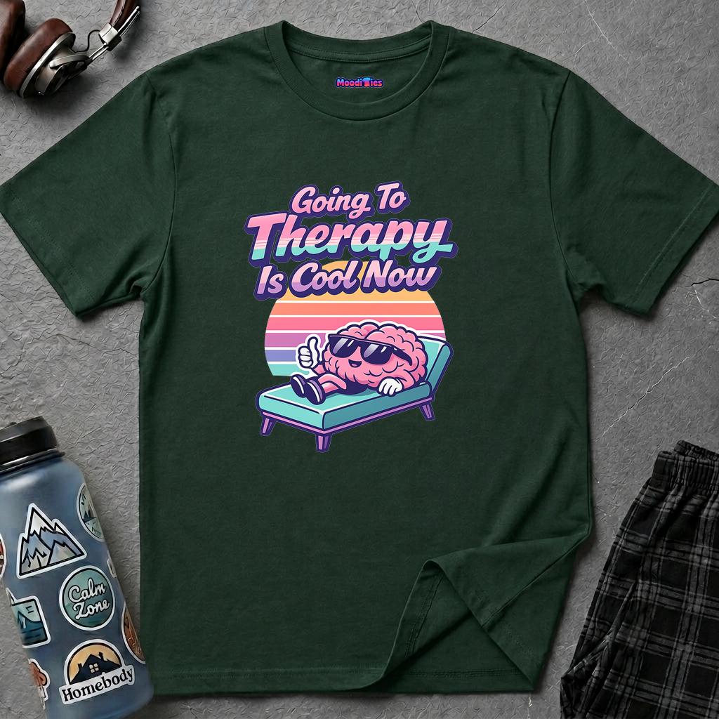 "Going to Therapy Is Cool Now" T-Shirt