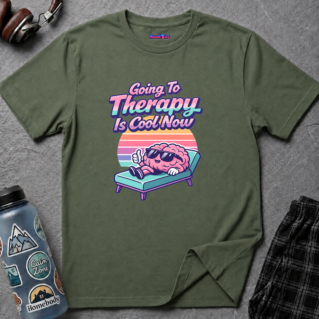 "Going to Therapy Is Cool Now" T-Shirt