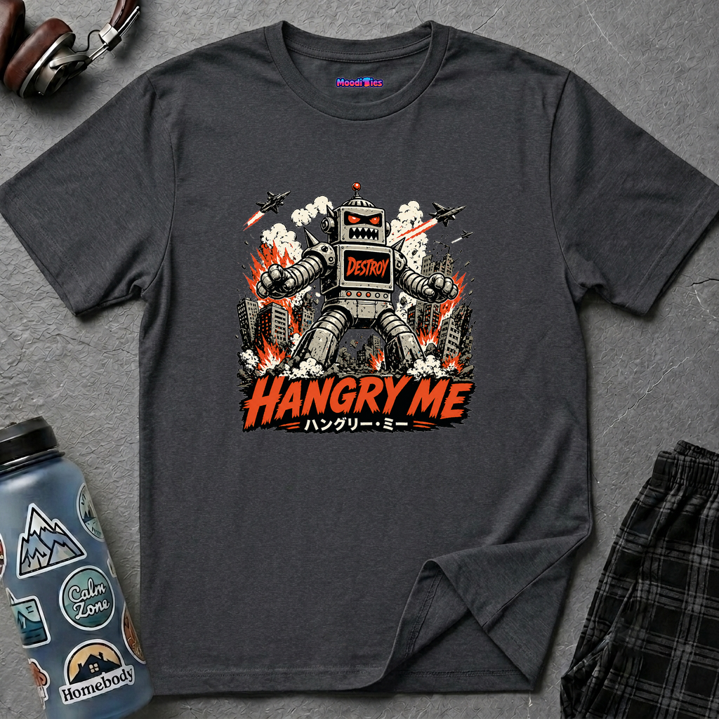 "Hangry Me" Rampaging Robot T-Shirt
