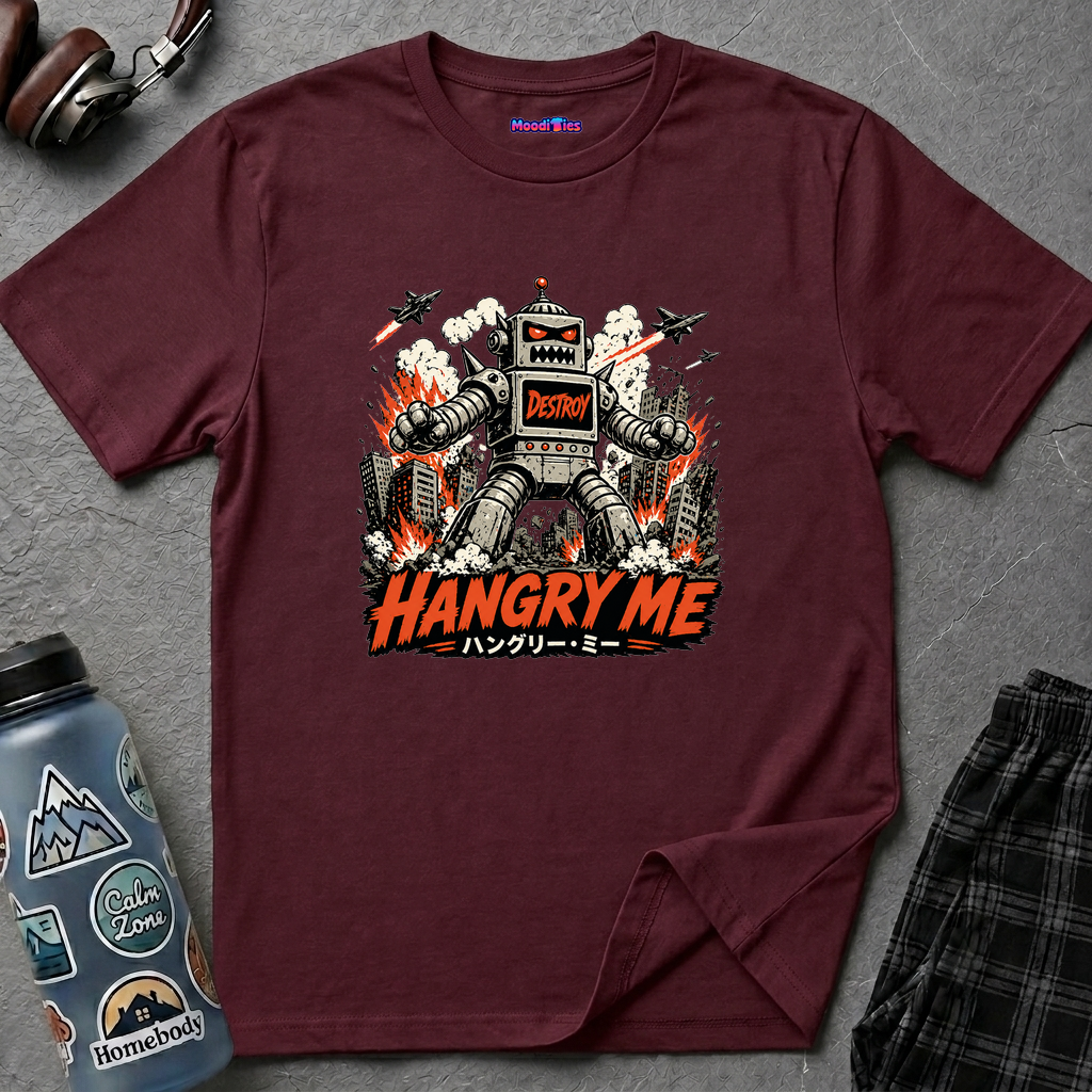 "Hangry Me" Rampaging Robot T-Shirt
