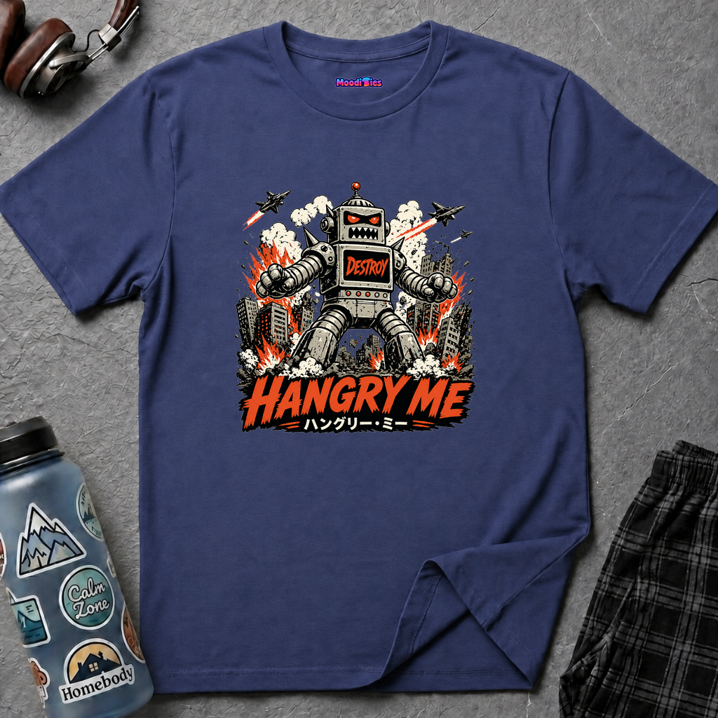 "Hangry Me" Rampaging Robot T-Shirt