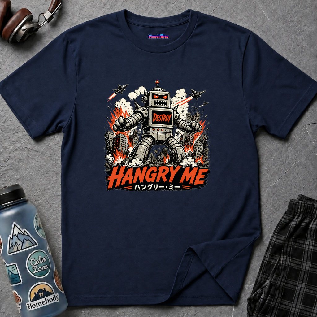 "Hangry Me" Rampaging Robot T-Shirt