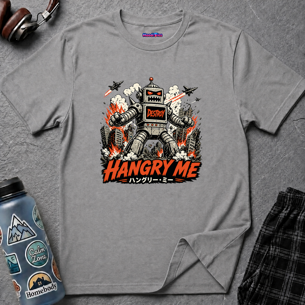 "Hangry Me" Rampaging Robot T-Shirt