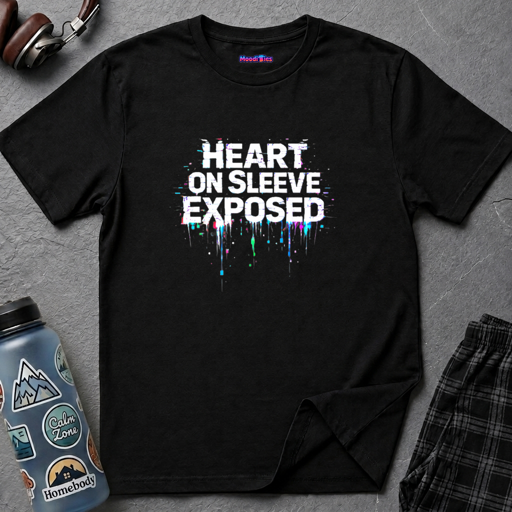 "Heart On Sleeve Exposed" T-Shirt