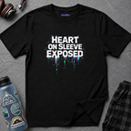 "Heart On Sleeve Exposed" T-Shirt