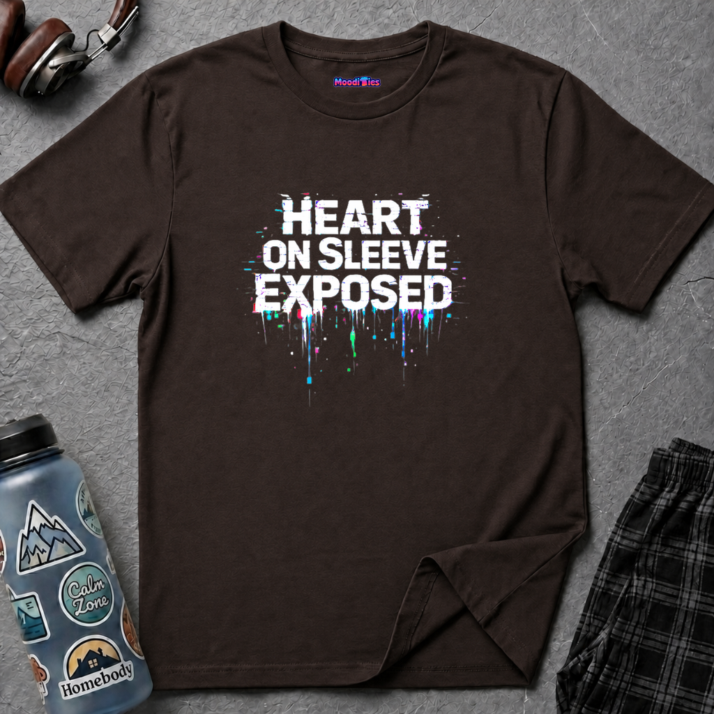 "Heart On Sleeve Exposed" T-Shirt