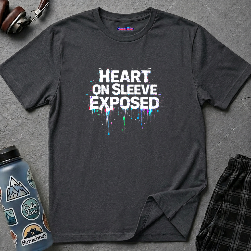 "Heart On Sleeve Exposed" T-Shirt