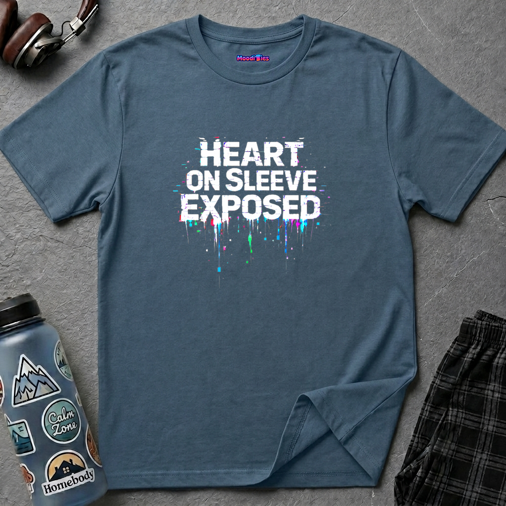 "Heart On Sleeve Exposed" T-Shirt