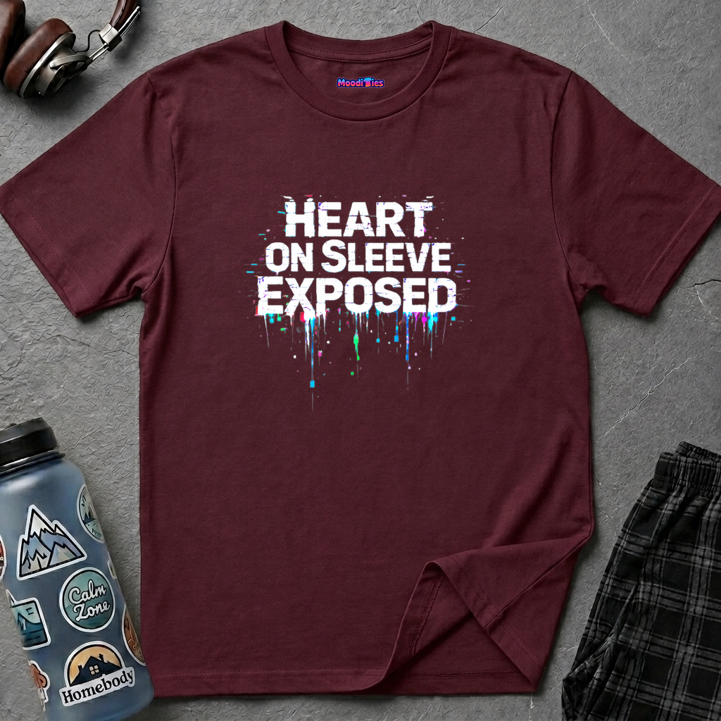 "Heart On Sleeve Exposed" T-Shirt