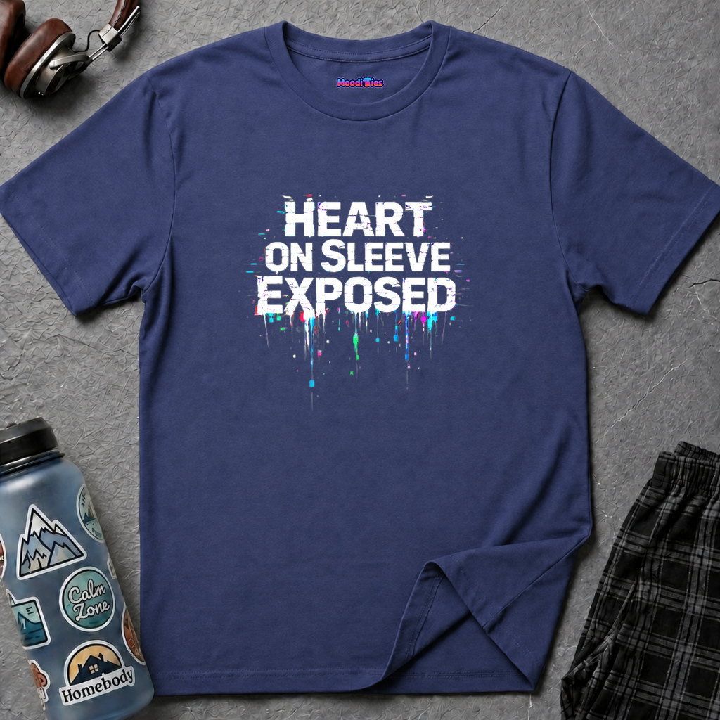 "Heart On Sleeve Exposed" T-Shirt