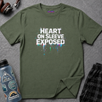 "Heart On Sleeve Exposed" T-Shirt