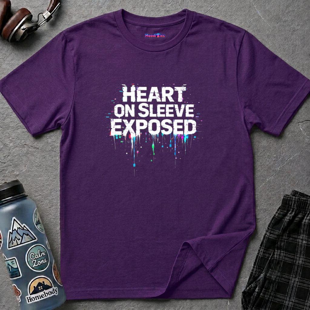 "Heart On Sleeve Exposed" T-Shirt