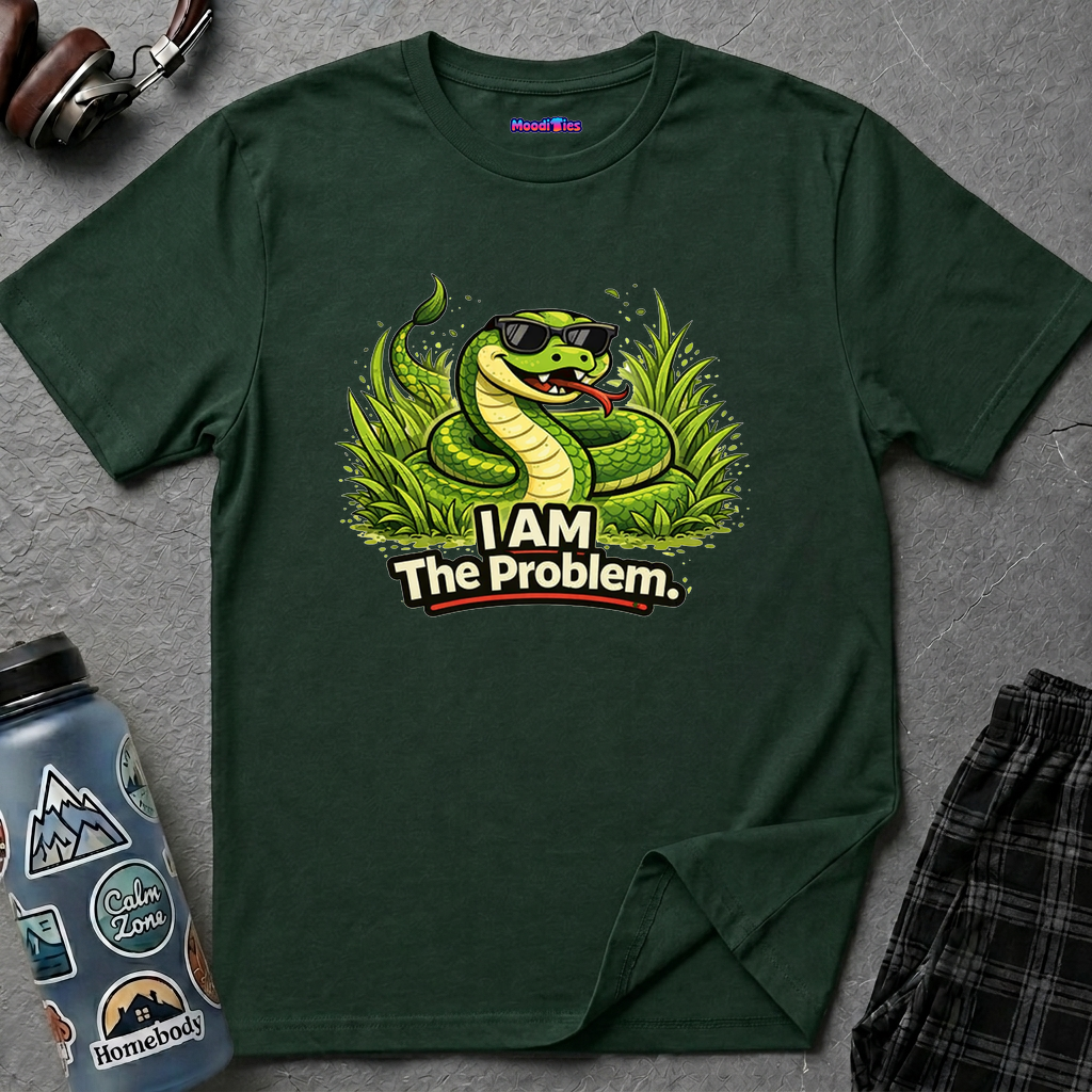 "I AM The Problem" Snake in the Grass T-Shirt