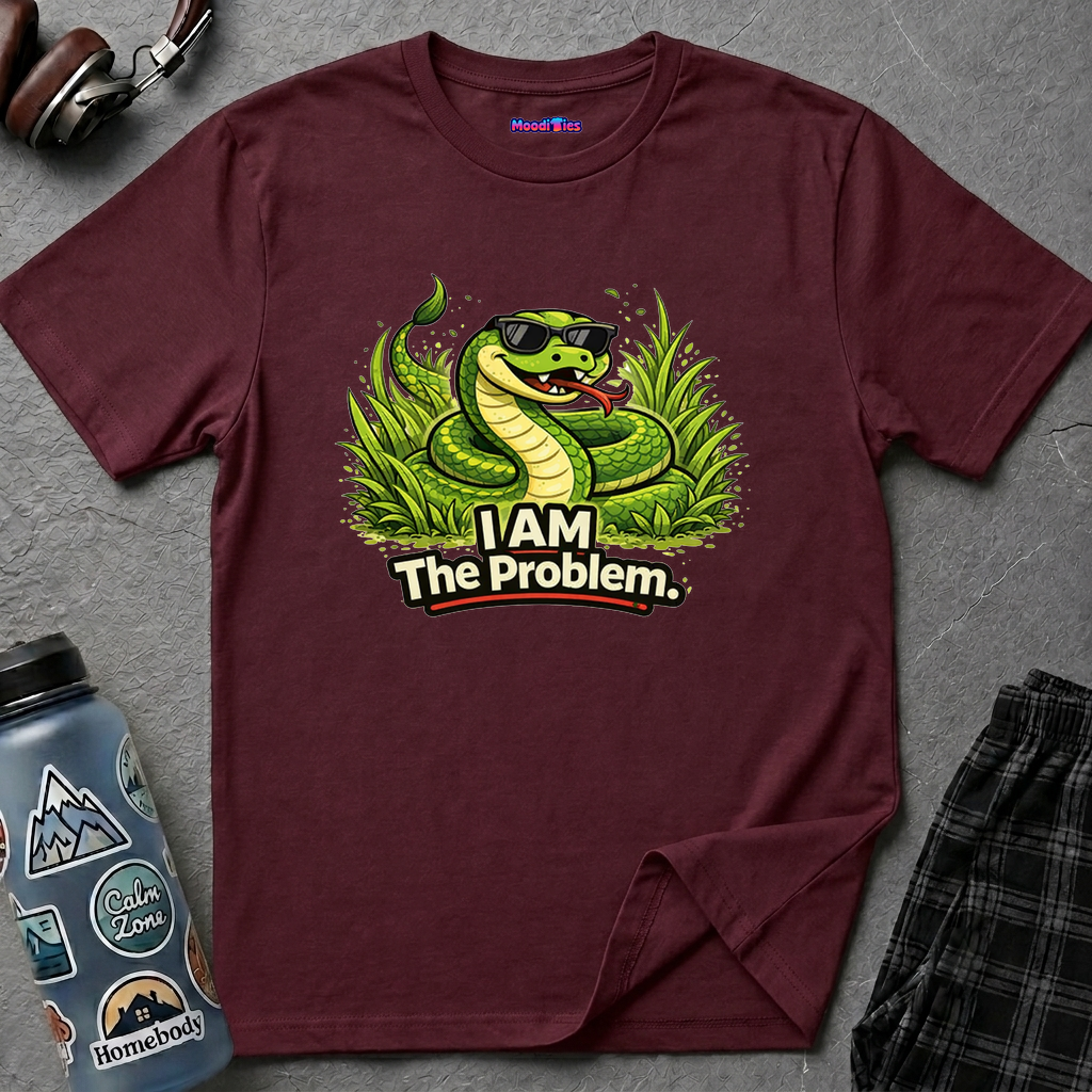"I AM The Problem" Snake in the Grass T-Shirt