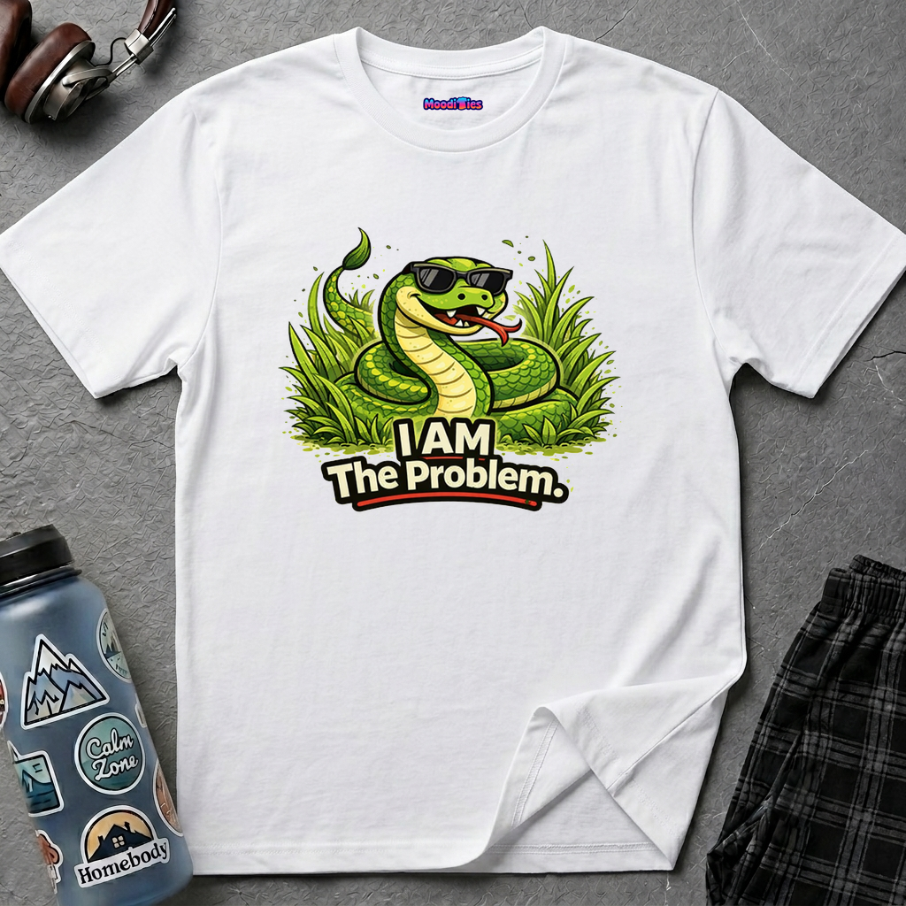 "I AM The Problem" Snake in the Grass T-Shirt