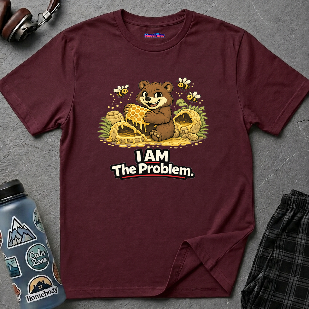 "I AM The Problem" Bear at the Beehive T-Shirt
