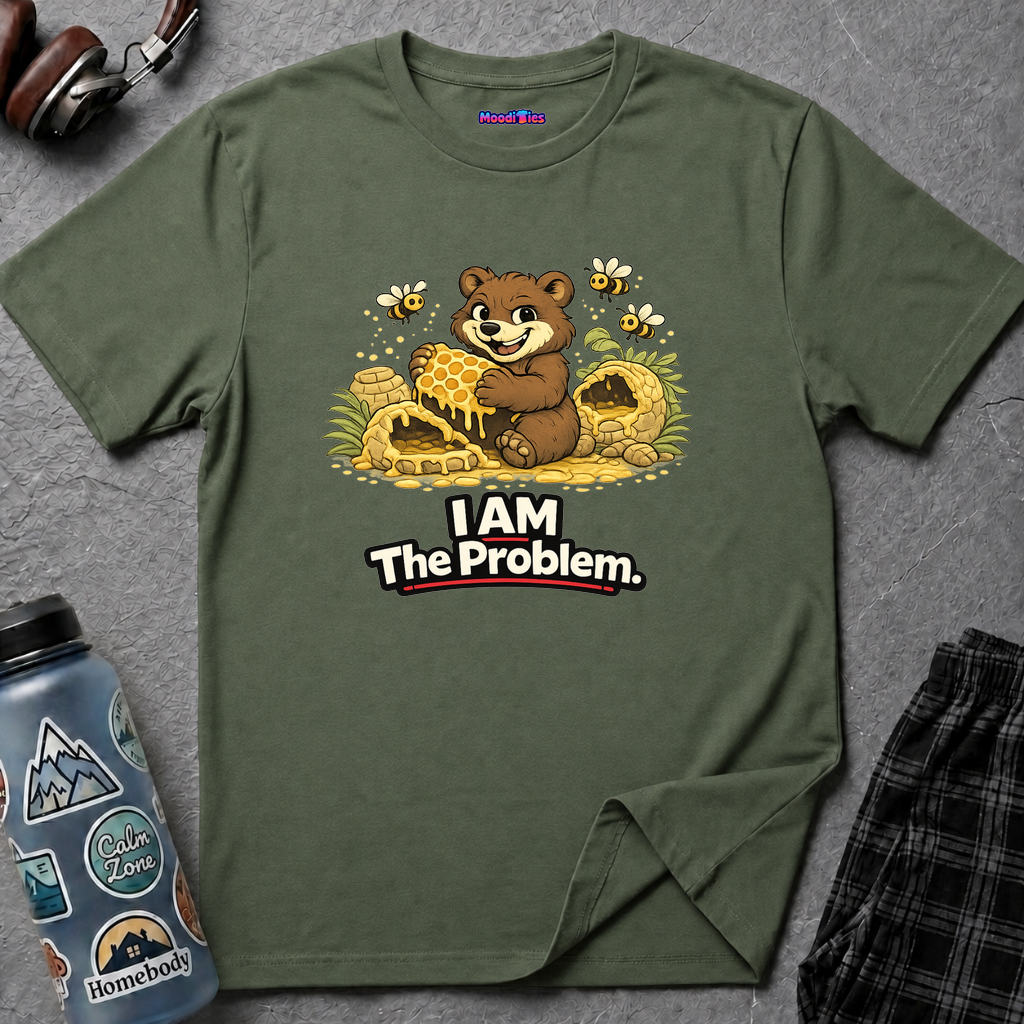 "I AM The Problem" Bear at the Beehive T-Shirt