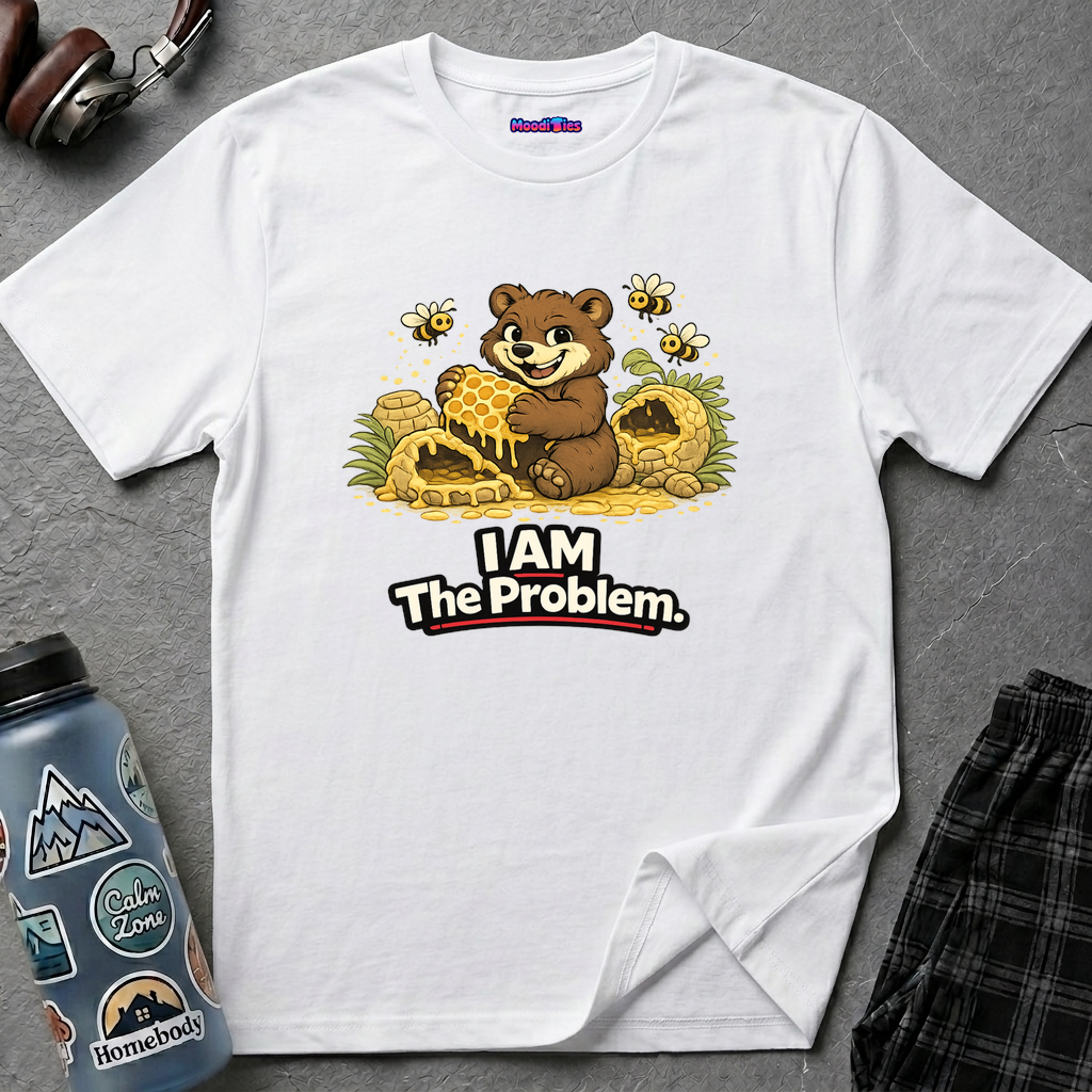 "I AM The Problem" Bear at the Beehive T-Shirt