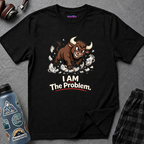 "I AM The Problem" Bull in China Shop T-Shirt
