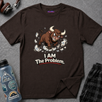 "I AM The Problem" Bull in China Shop T-Shirt