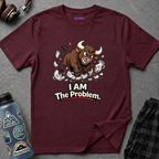 "I AM The Problem" Bull in China Shop T-Shirt