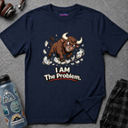 "I AM The Problem" Bull in China Shop T-Shirt