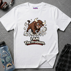 "I AM The Problem" Bull in China Shop T-Shirt