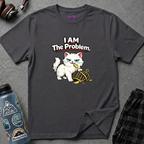 "I AM The Problem" Cat That Ate the Canary T-Shirt