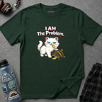 "I AM The Problem" Cat That Ate the Canary T-Shirt