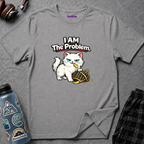 "I AM The Problem" Cat That Ate the Canary T-Shirt