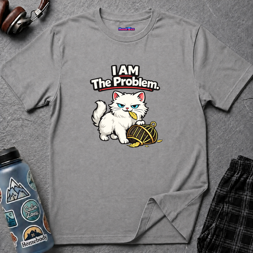"I AM The Problem" Cat That Ate the Canary T-Shirt