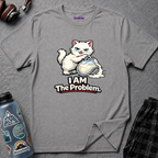"I AM The Problem" Cat That Got the Cream T-Shirt