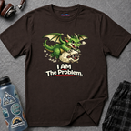 "I AM The Problem" Dragon Stealing Sheep T-Shirt