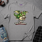 "I AM The Problem" Dragon Stealing Sheep T-Shirt
