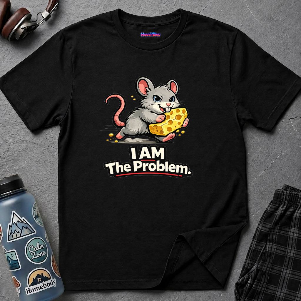 "I AM The Problem" Mouse Takes the Cheese T-Shirt