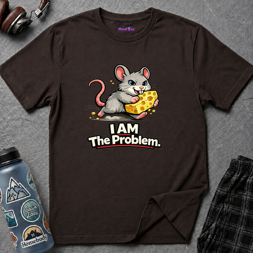 "I AM The Problem" Mouse Takes the Cheese T-Shirt