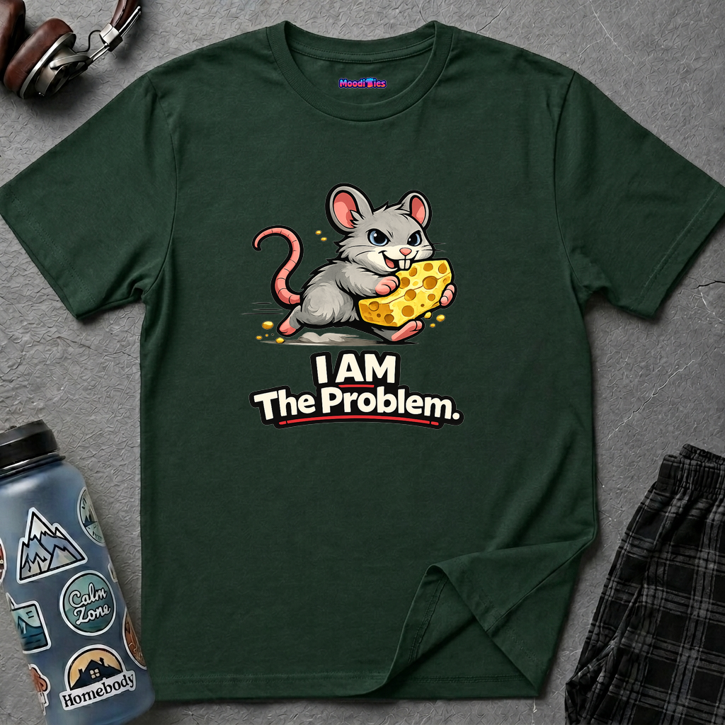 "I AM The Problem" Mouse Takes the Cheese T-Shirt