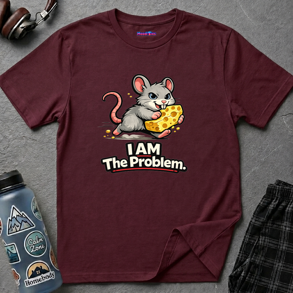 "I AM The Problem" Mouse Takes the Cheese T-Shirt
