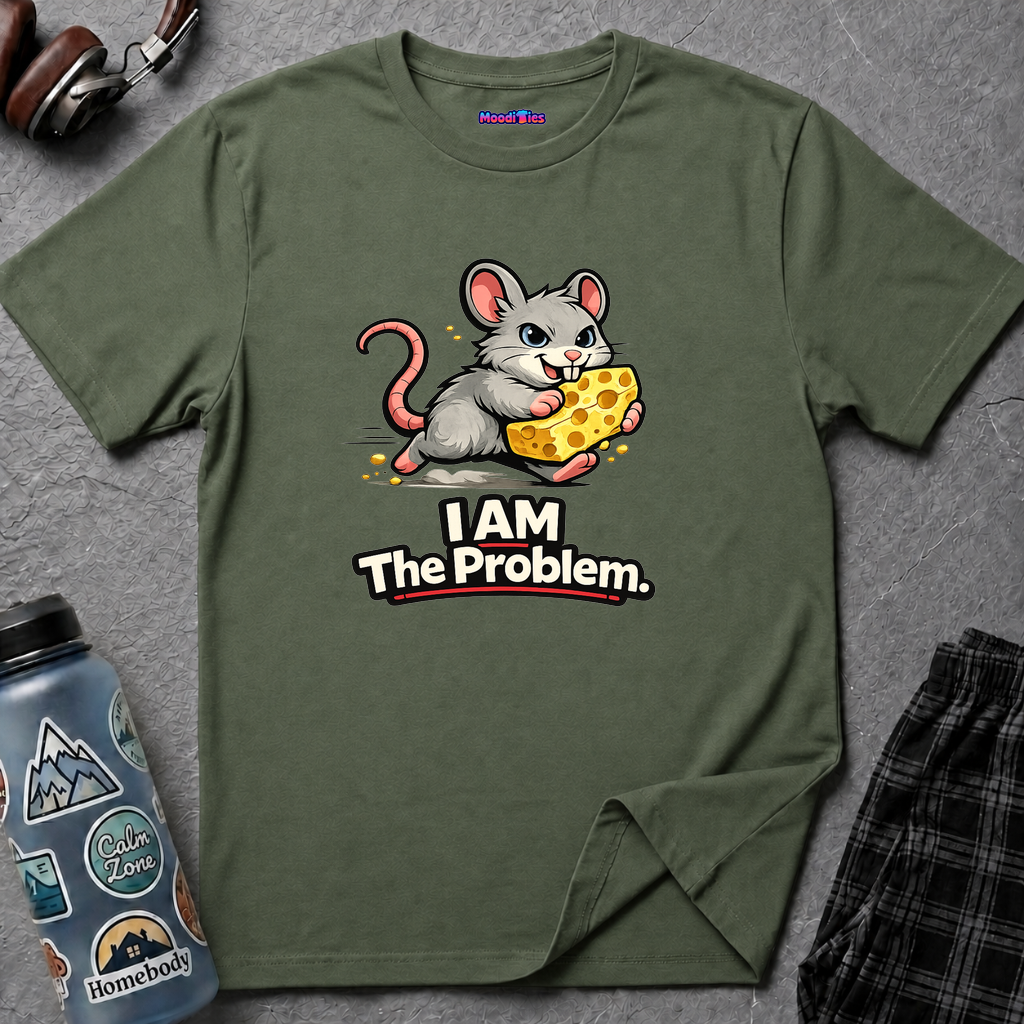 "I AM The Problem" Mouse Takes the Cheese T-Shirt