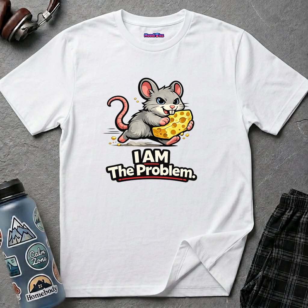 "I AM The Problem" Mouse Takes the Cheese T-Shirt
