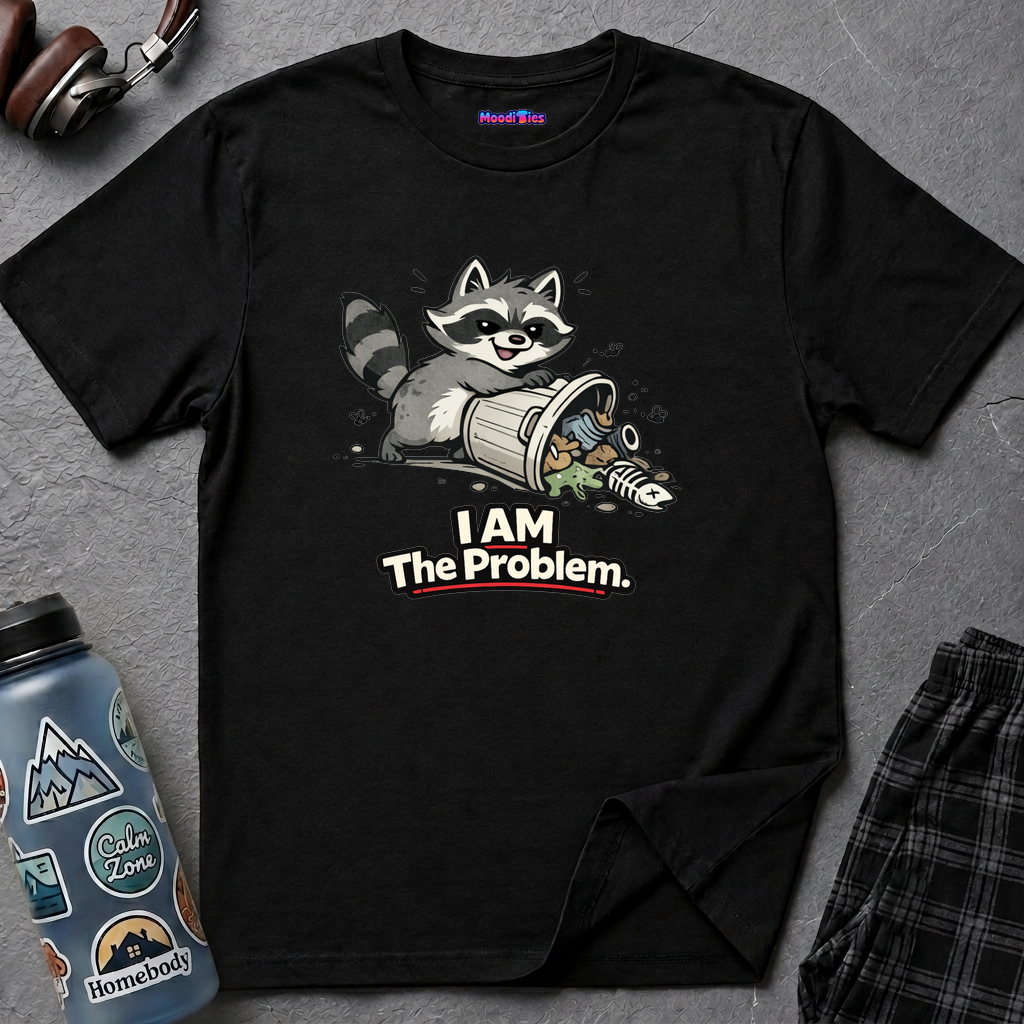"I AM The Problem" Raccoon T-Shirt