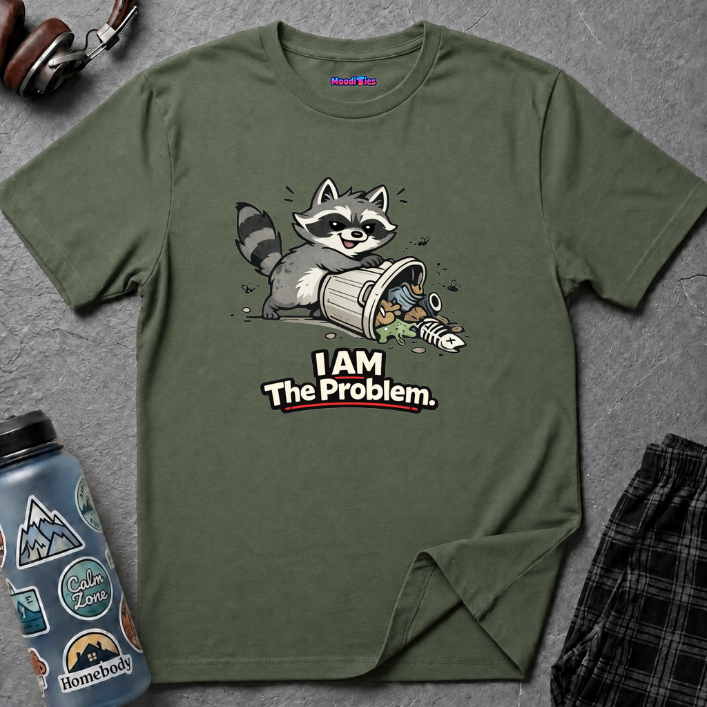 "I AM The Problem" Raccoon T-Shirt