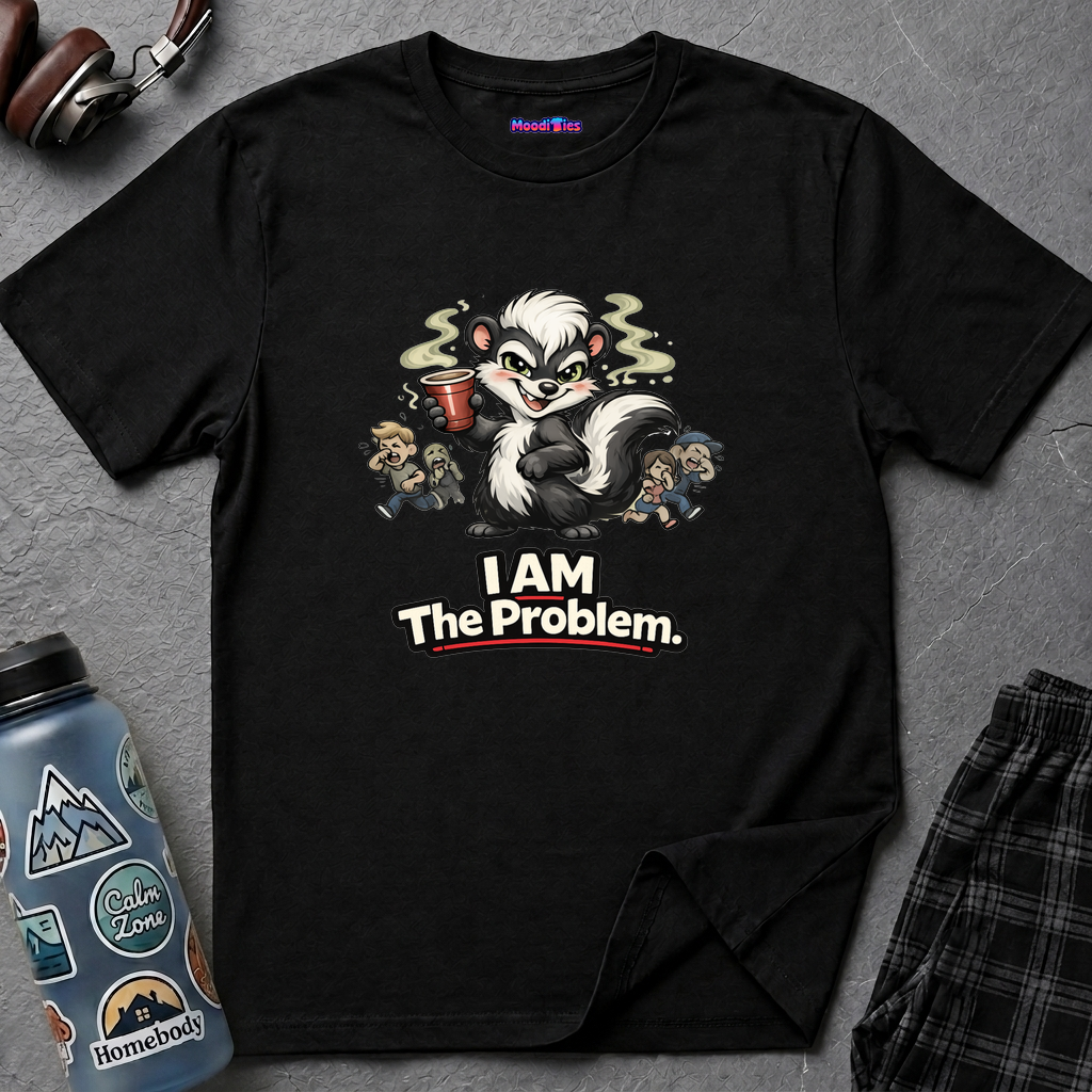 "I AM The Problem" Skunk at the Party T-Shirt