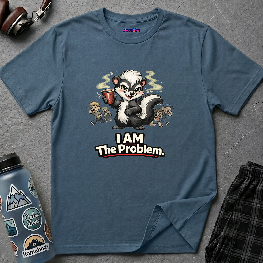 "I AM The Problem" Skunk at the Party T-Shirt