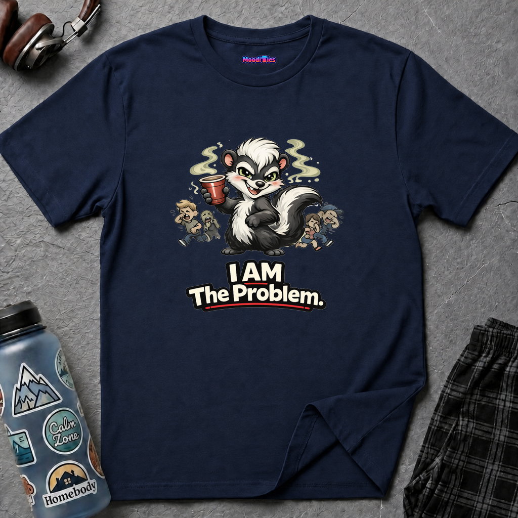 "I AM The Problem" Skunk at the Party T-Shirt